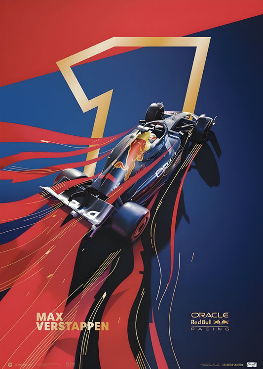 MAX VERSTAPPEN | VISION F1 #005 | FORMULA 1 POSTERS