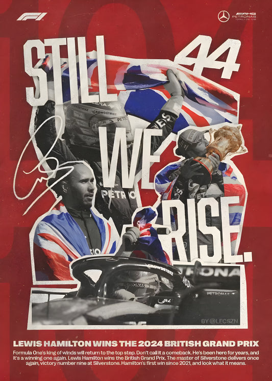 LEWIS HAMILTON | VISION F1 #006 | FORMULA 1 POSTERS