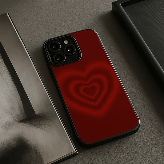 HEARTS ON LOOP PHONE CASE