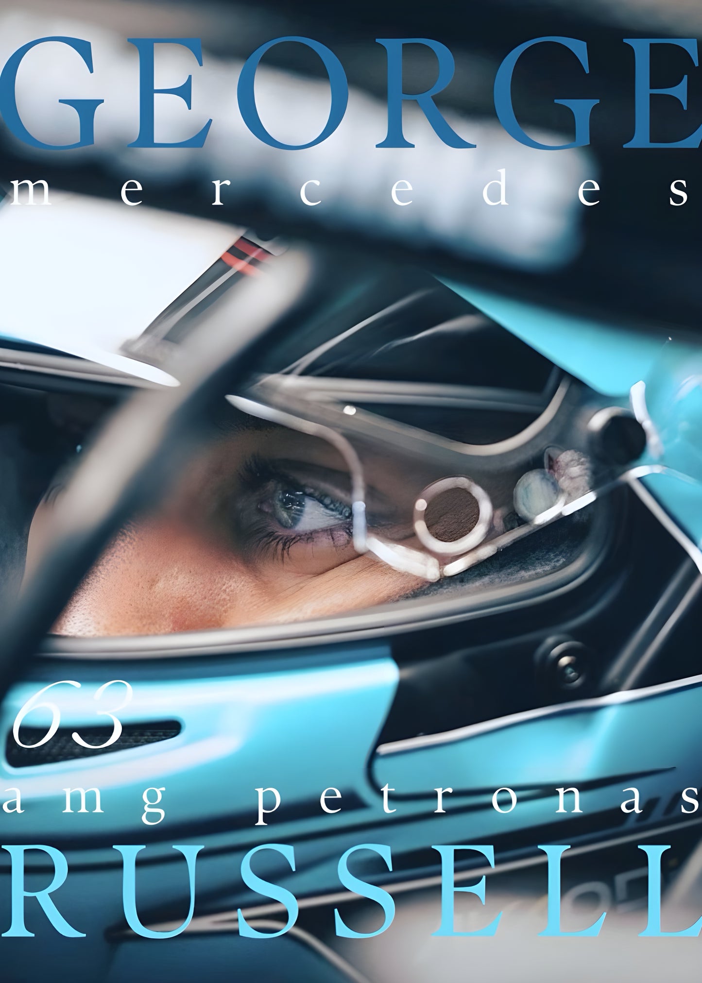 GEORGE RUSSELL | VISION F1 #011 | FORMULA 1 POSTERS