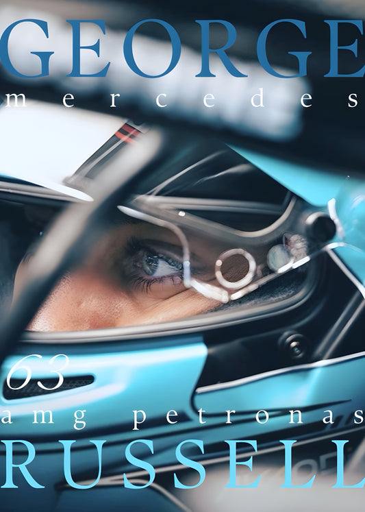 GEORGE RUSSELL | VISION F1 #011 | FORMULA 1 POSTERS