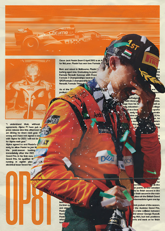 OSCAR | VISION F1 #013 | FORMULA 1 POSTERS