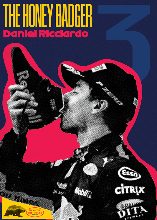 DANIEL RICCIARDO | VISION F1 #030 | FORMULA 1 POSTERS