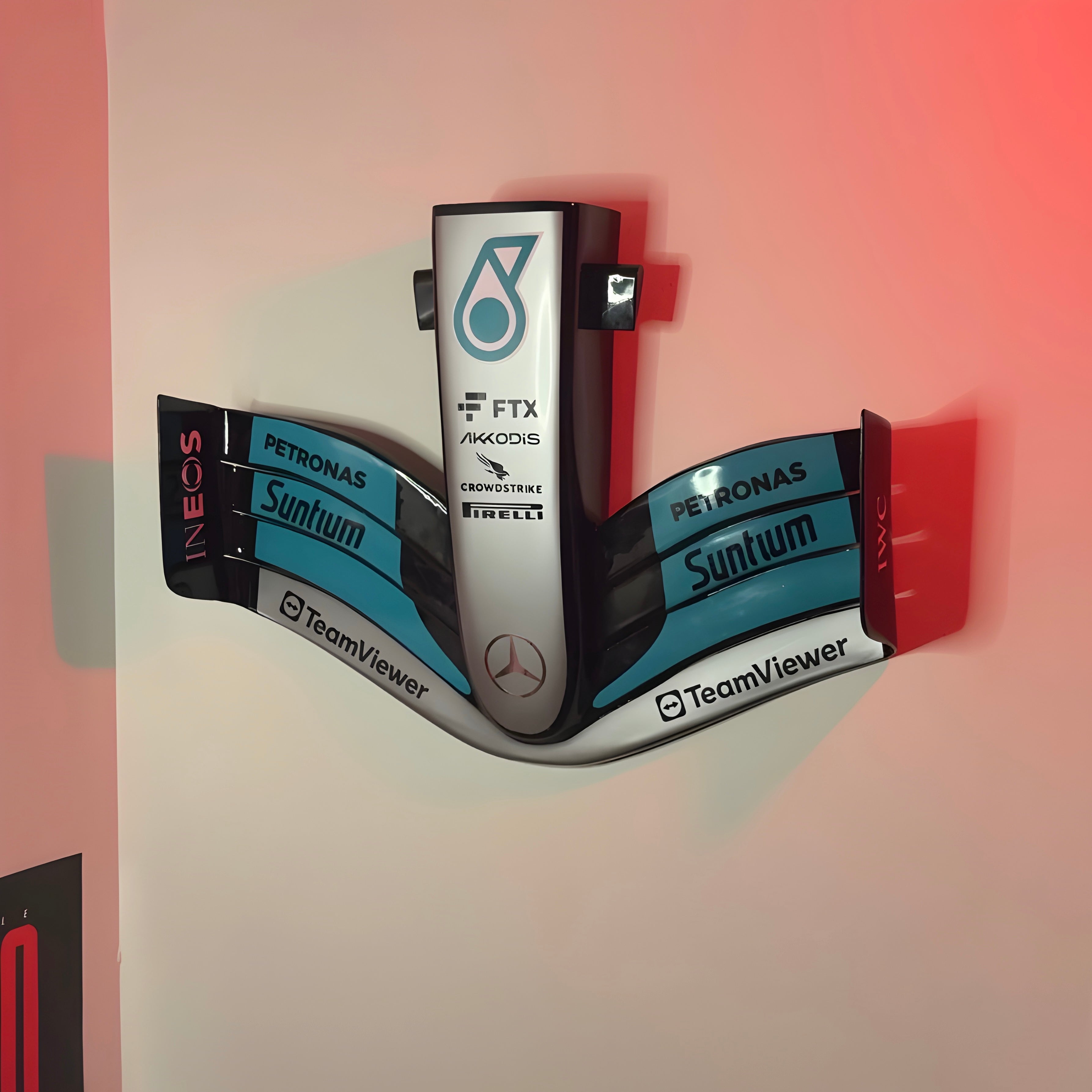 Petronas F1 front wing | Full Handcrafted Premium Replica | Limited to 100 Pieces | Hiilaps