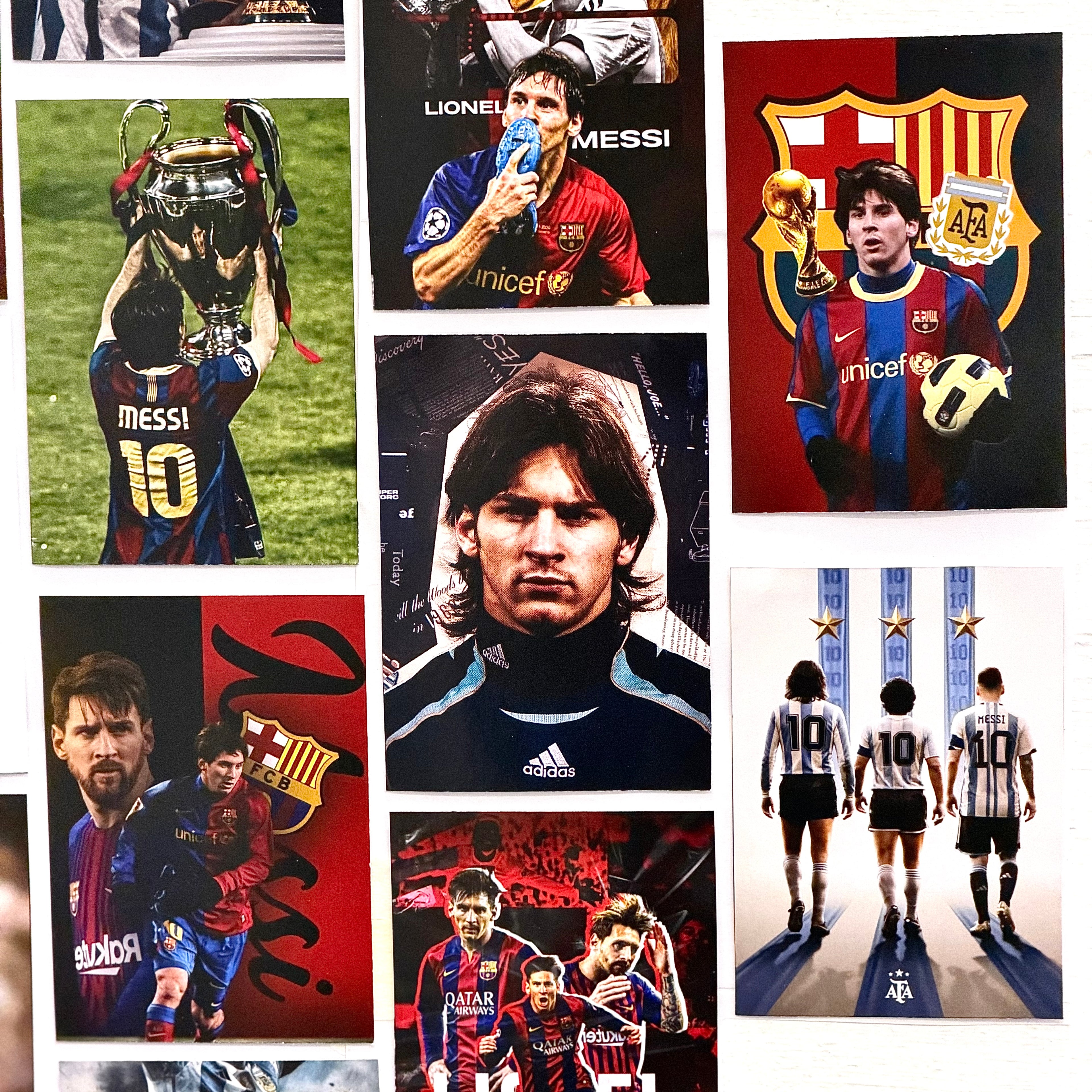 MESSI BUNDLE | SET OF 48 | POSTER BUNDLE