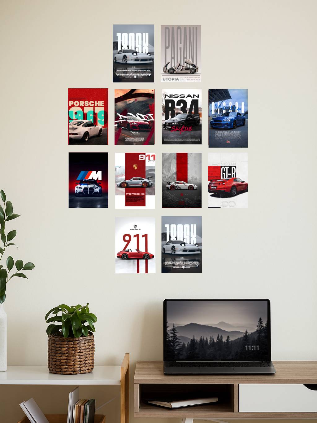 CAR BUNDLE | SET OF 12 | POSTER BUNDLE #003