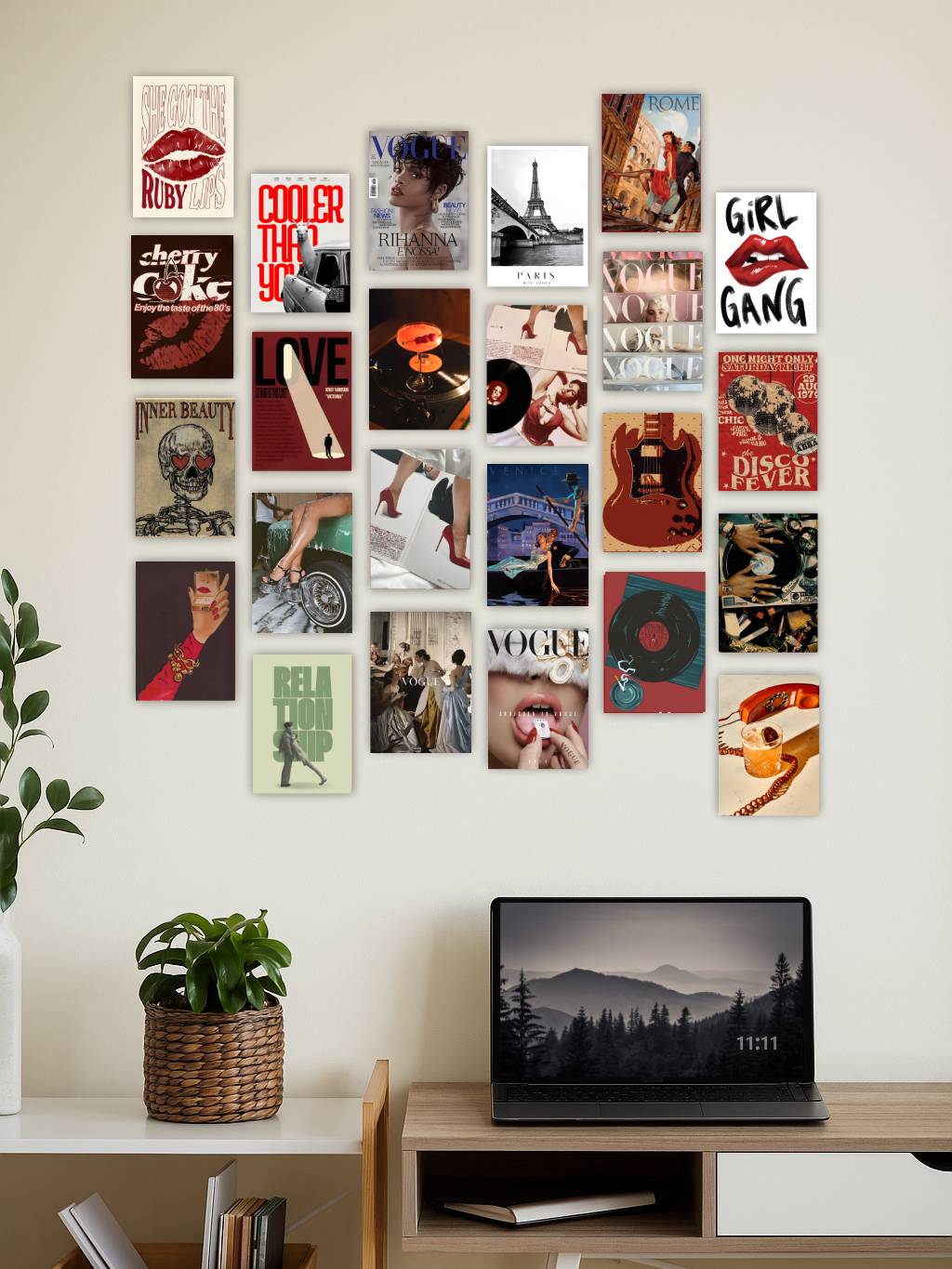 HER VIBES BUNDLE | SET OF 24 | POSTER BUNDLE #001