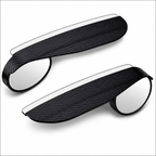 2-in-1 Side Mirror Rain Visor with Blind Spot Mirror