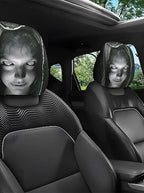 Ghost Face Headrest Covers