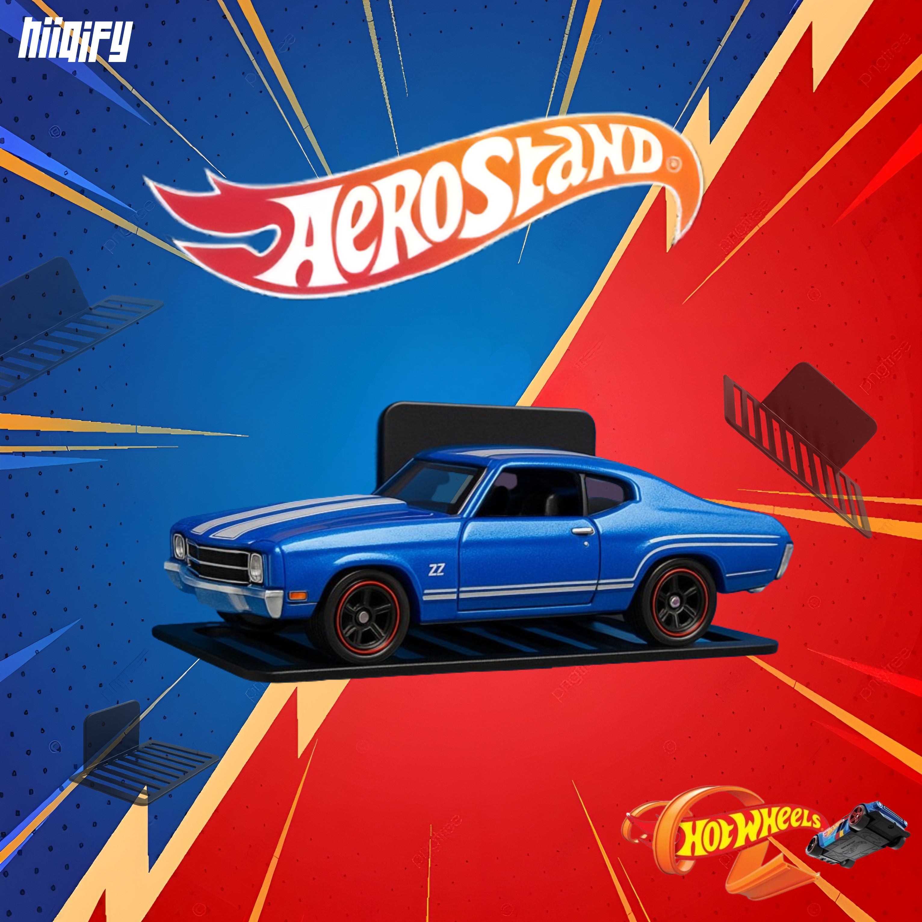AEROSTAND - THE SINGLE FLOATING HOTWHEELS STAND