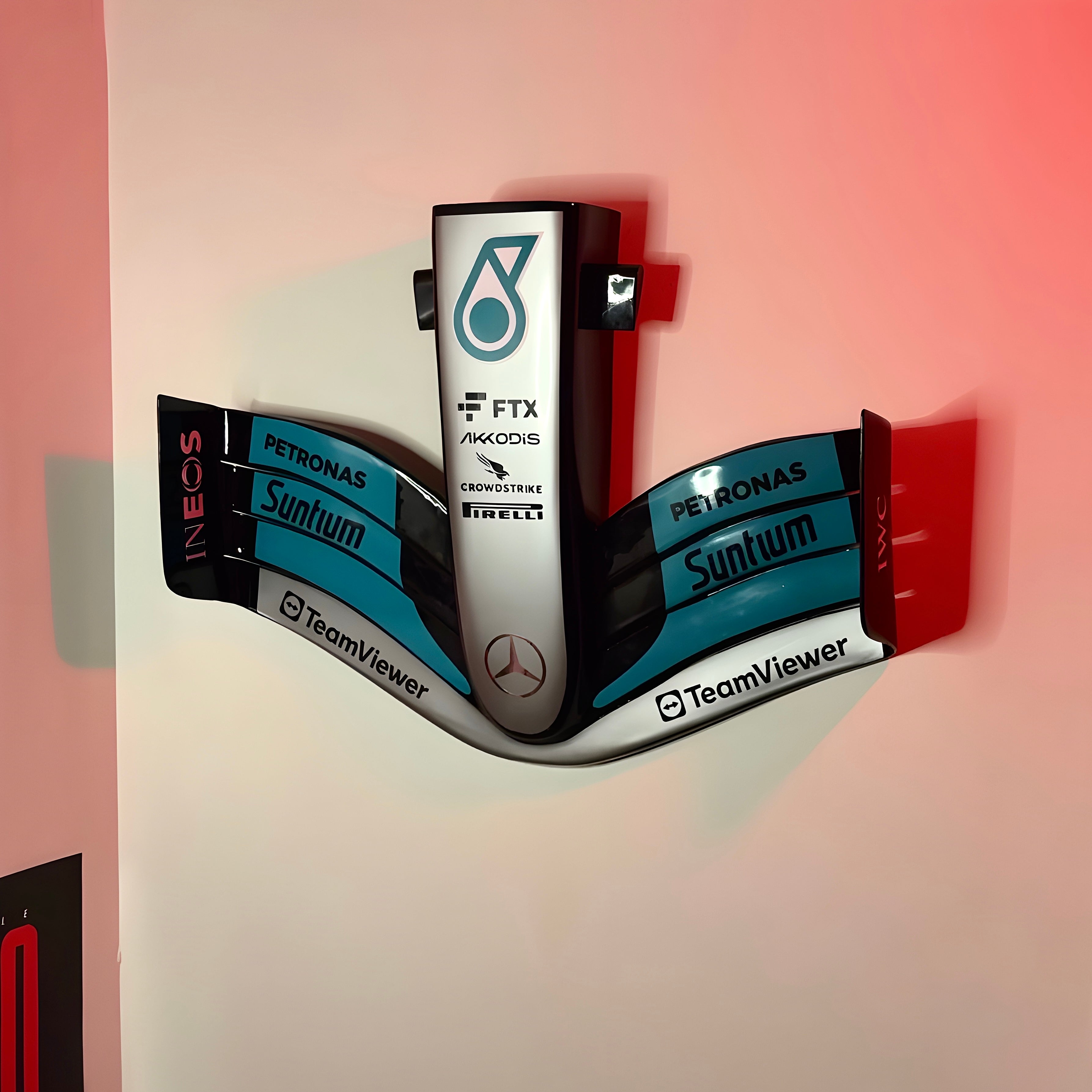 Petronas F1 front wing | Full Handcrafted Premium Replica | Limited to 100 Pieces | Hiilaps