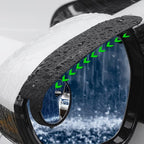 2-in-1 Side Mirror Rain Visor with Blind Spot Mirror