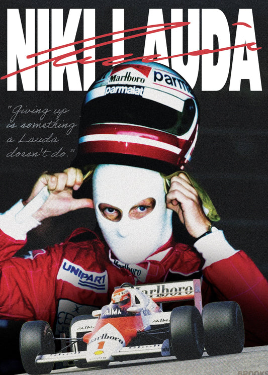 NIKI LAUDA | VISION F1 #002 | FORMULA 1 POSTERS