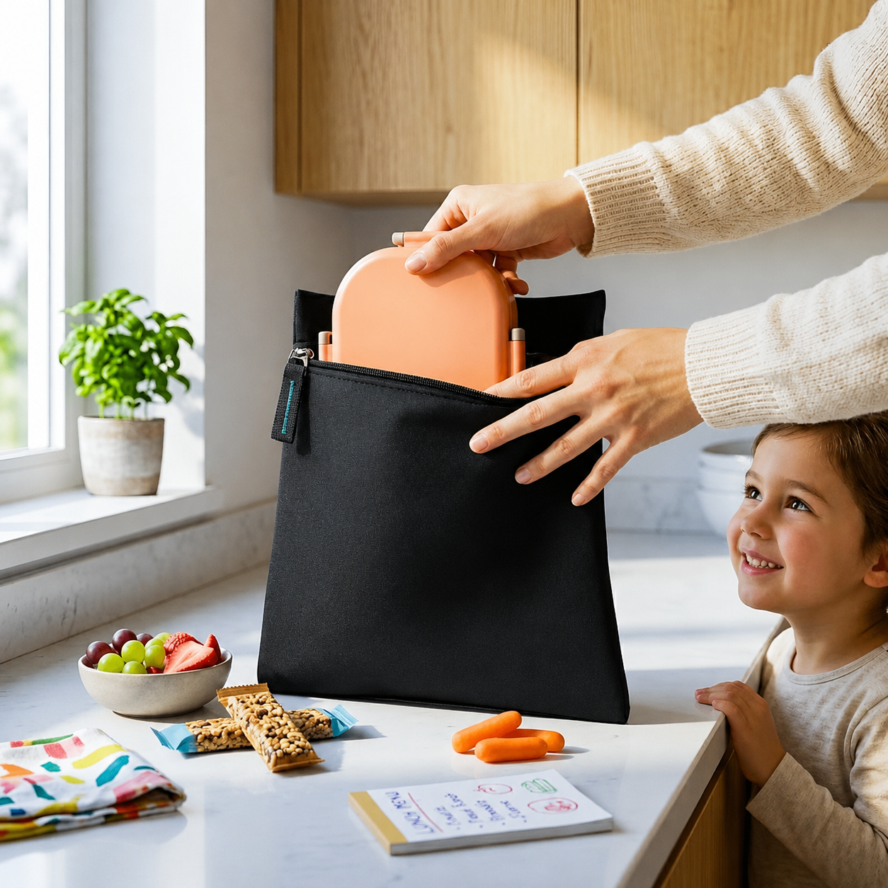 Insulated Tiffin Box for Office and School