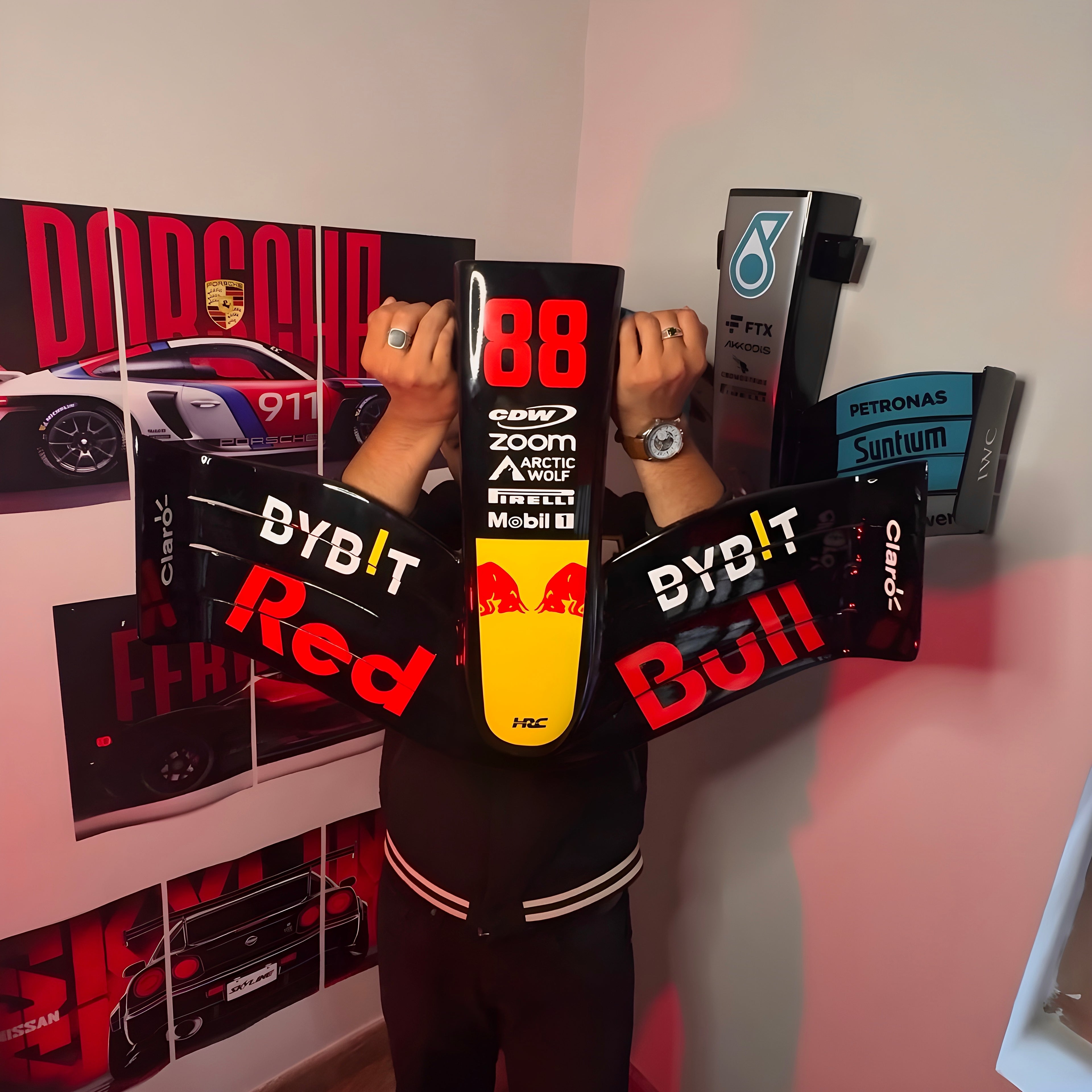 Redbull F1 front wing | Full Handcrafted Premium Replica | Limited to 100 Pieces | Hiilaps
