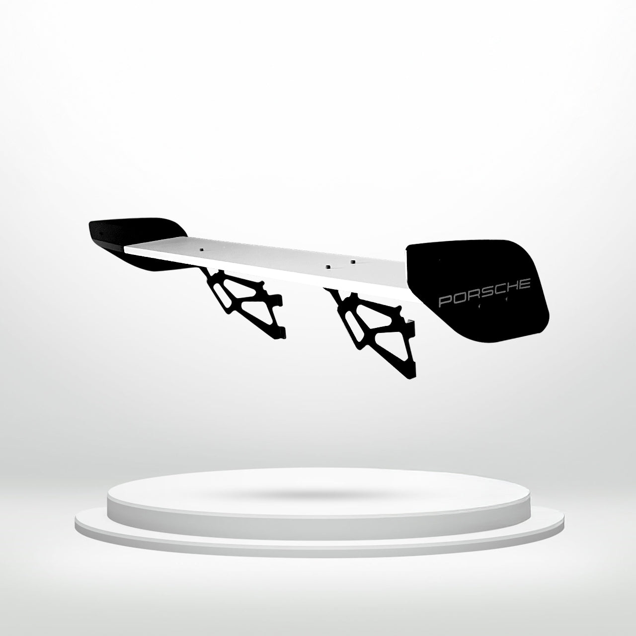 WHITE GT3 SPOILER SHELF