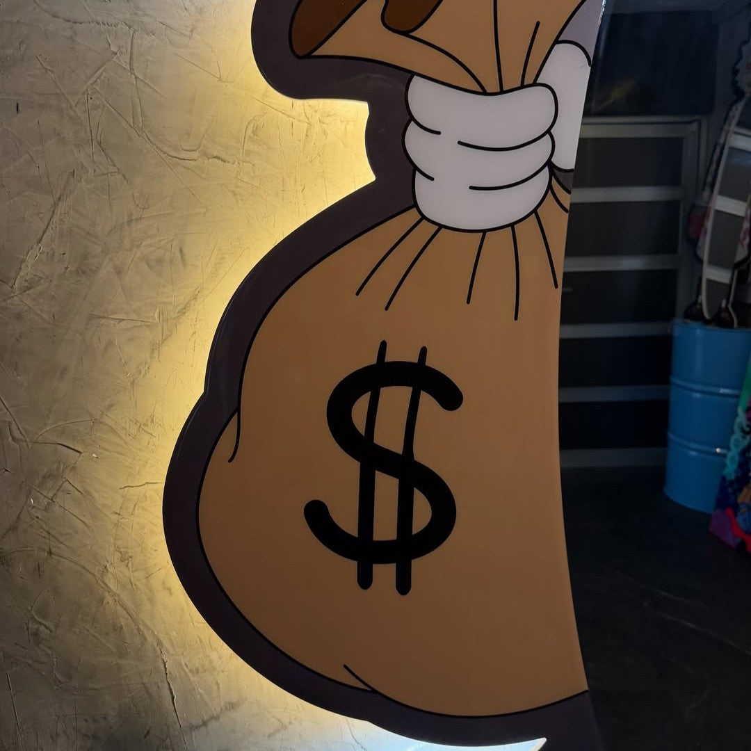 Exclusice Neon Mirror - Bunny Rich - Smart RGB Neon LED Strip Lights with App & Remote - USB Powered
