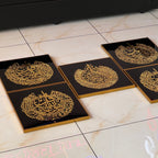 Quls Surah Islamic Wall art - 5 designs - 16x16inch