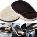 Car Washing Hand Glove with Soft Microfiber Cleaning Pad
