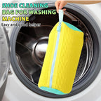 Shoe Washing Machine Bag Laundry Shoe Bag for Washer & Dryer, Reusable with Durable Zipper for Sneakers & Delicates 360° Deep Cleaning