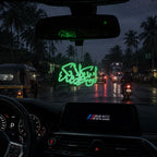 Premium Islamic Car Hanging Emblem - lain shakartum la azidannakum | BOADMARK