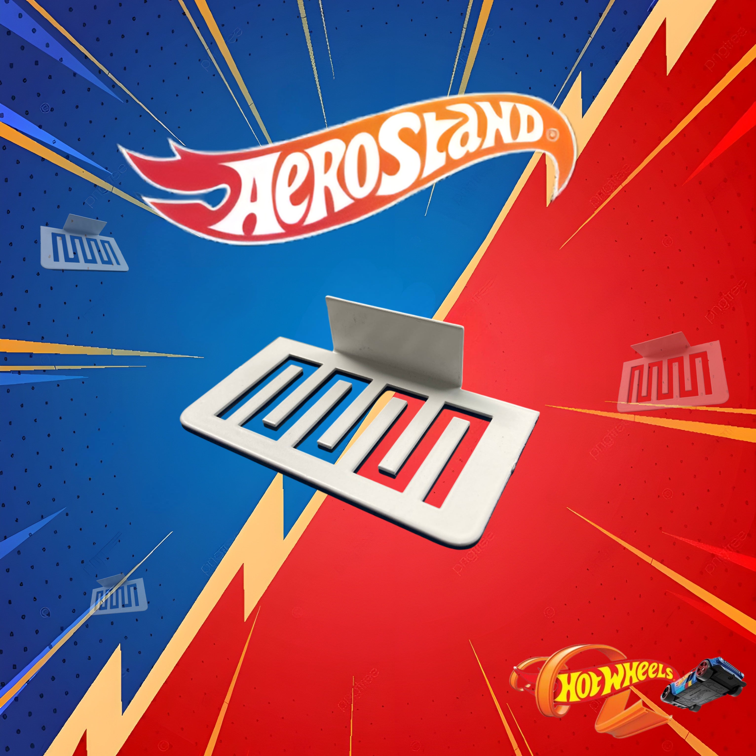 AEROSTAND - THE SINGLE FLOATING HOTWHEELS STAND