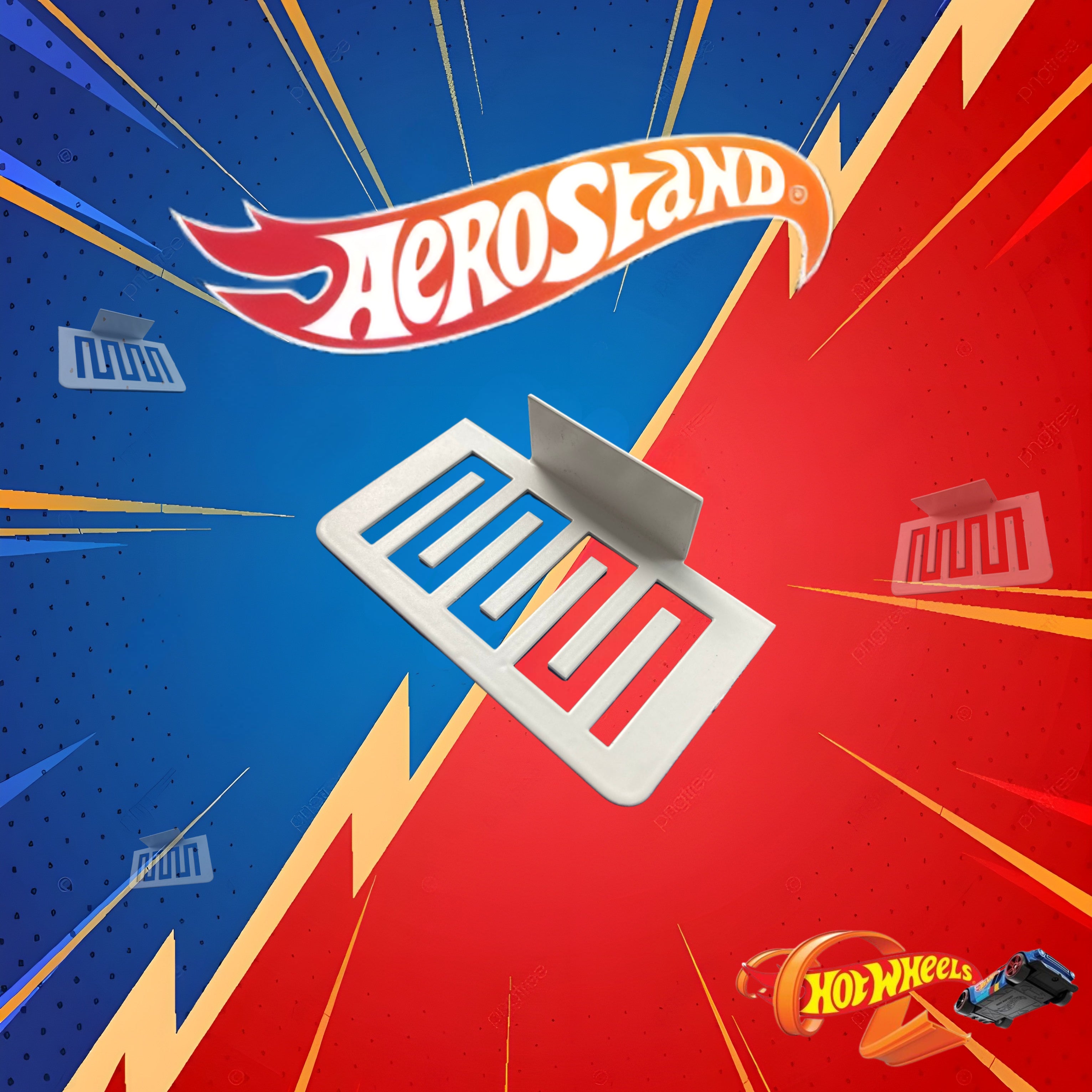 AEROSTAND - THE SINGLE FLOATING HOTWHEELS STAND