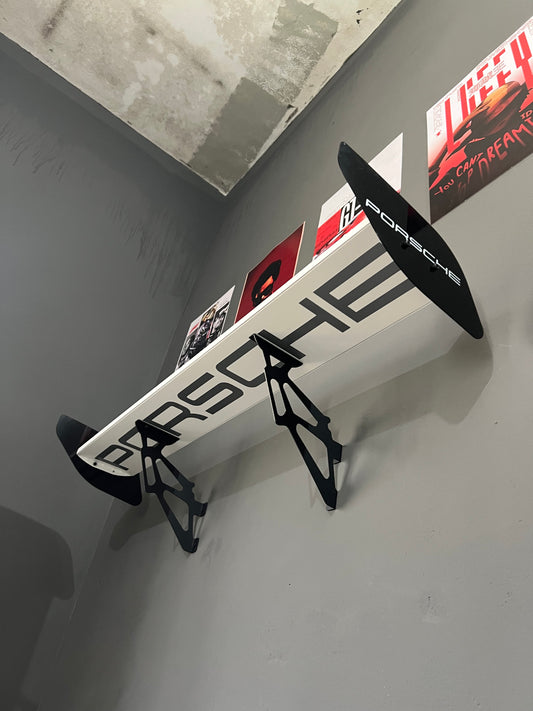 WHITE GT3 SPOILER SHELF