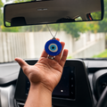 Premium Nazar bead/ Evil eye Double sided Car Hangings | BOADMARK