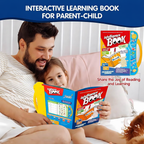 Hiiqids Kids Smart Learning Book Interactive Talking Book for Kids | Alphabet, Fruits, Numbers & Rhymes