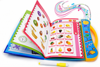 Hiiqids Kids Smart Learning Book Interactive Talking Book for Kids | Alphabet, Fruits, Numbers & Rhymes