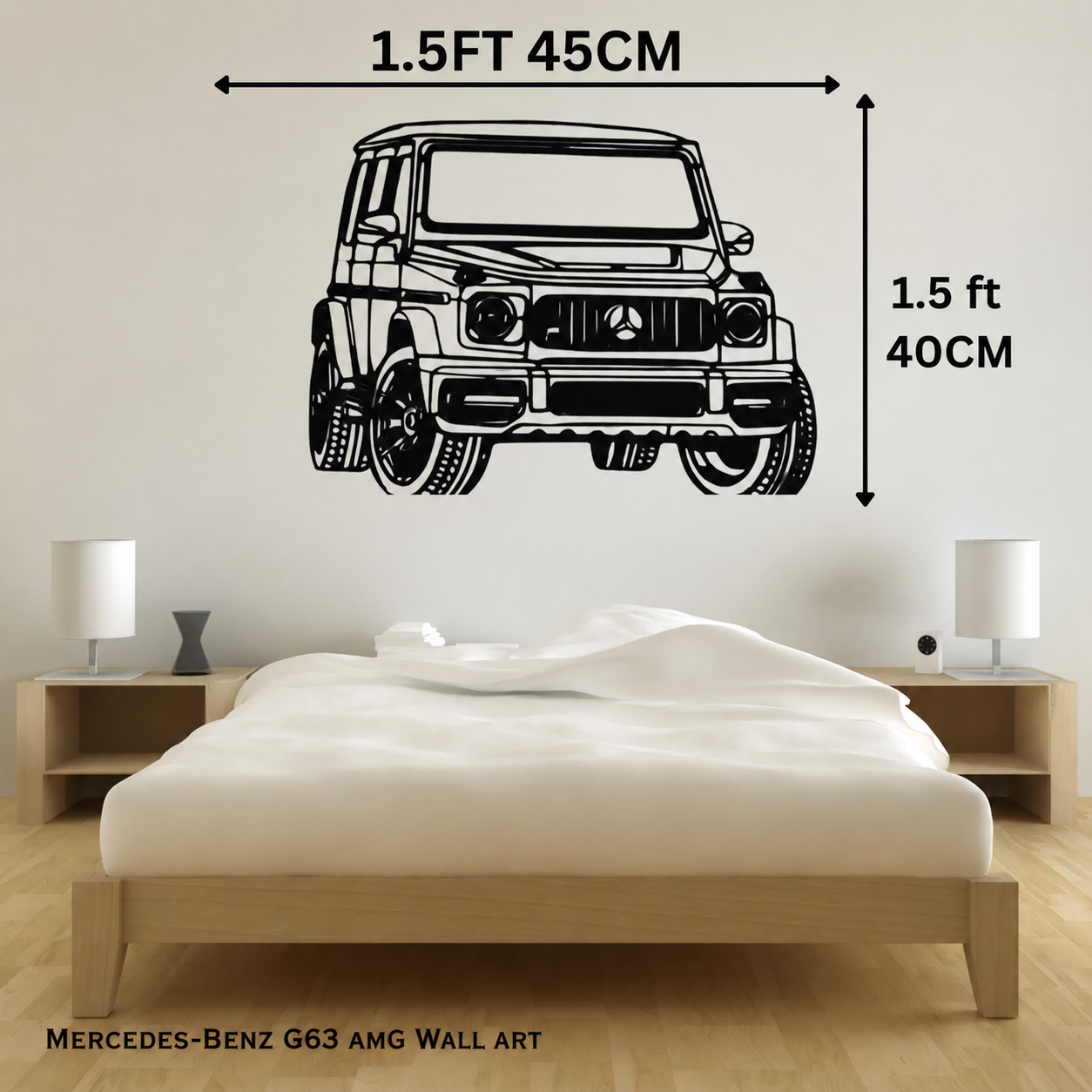 G wagon SUV  Metal Wall Art – 3FT