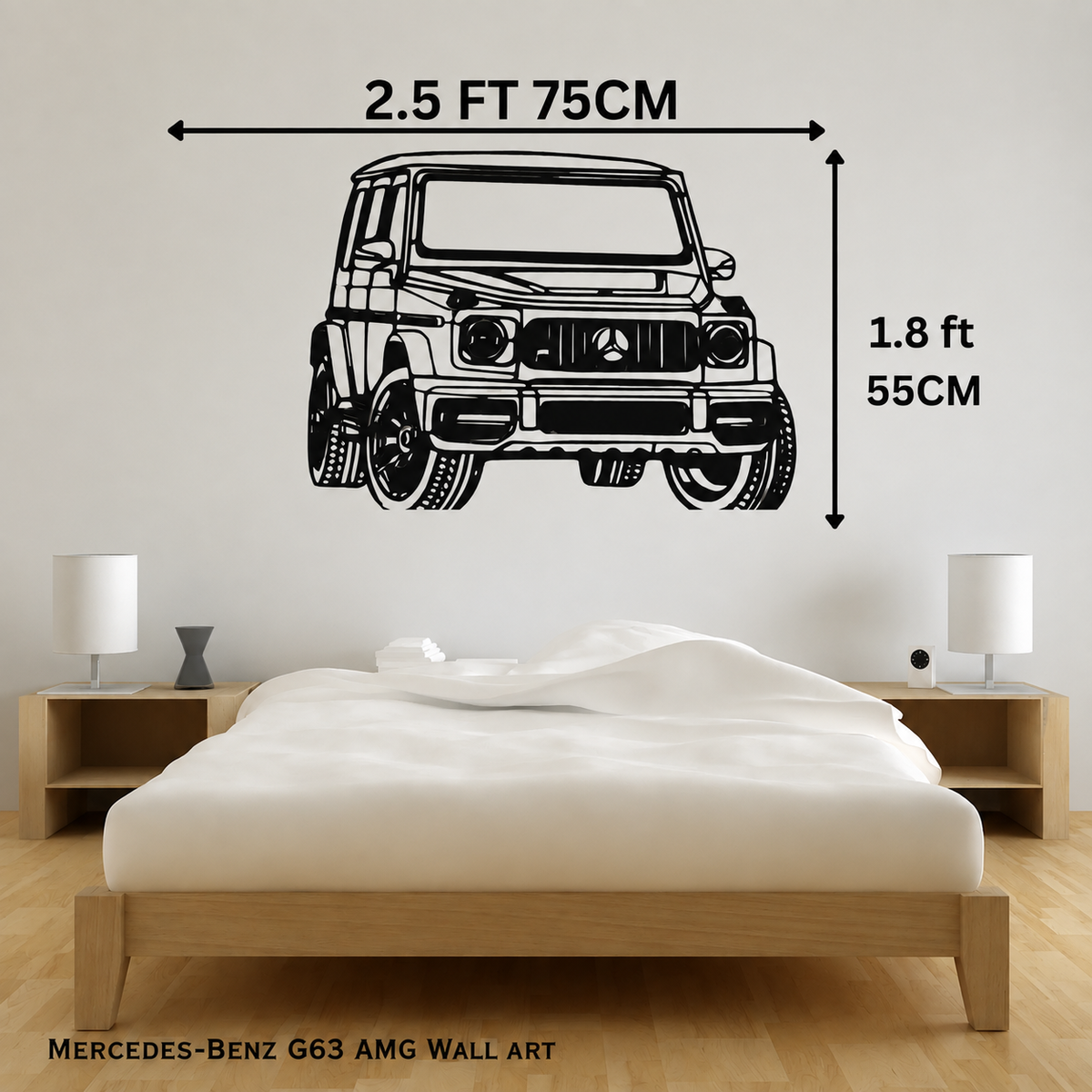 G wagon SUV  Metal Wall Art – 3FT