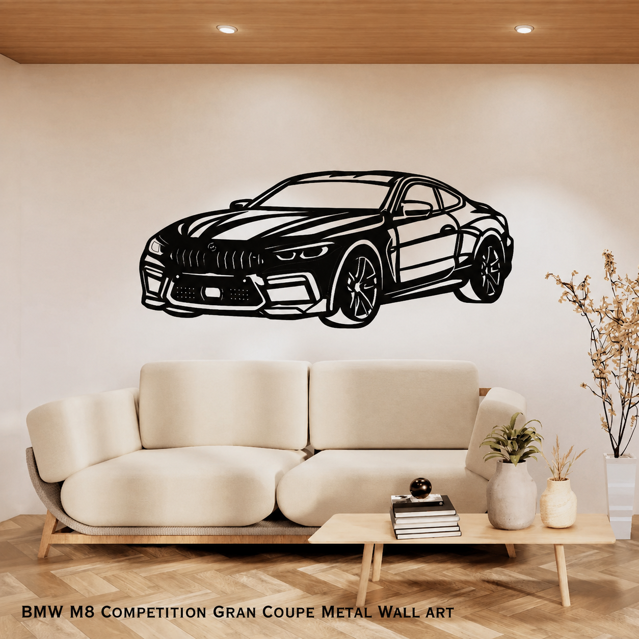 M8 Metal Wall Art – 3FT