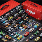 48 Alloy Pull-Back Cars Container Set