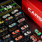 48 Alloy Pull-Back Cars Container Set