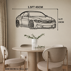 M4 Metal Wall Art – 3FT
