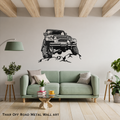 Thar SUV  Metal Wall Art – 3FT