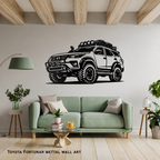 Fortuner SUV  Metal Wall Art – 3FT
