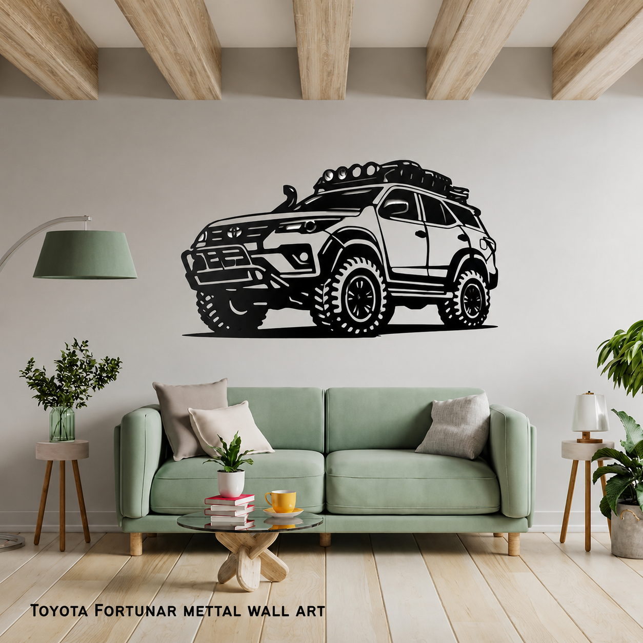 Fortuner SUV  Metal Wall Art – 3FT