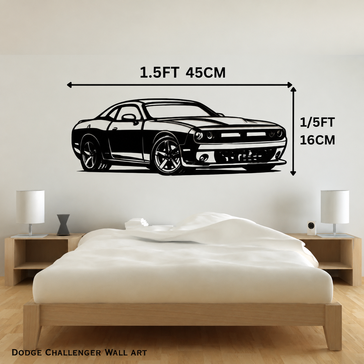 Challenger Metal Wall Art – 3FT