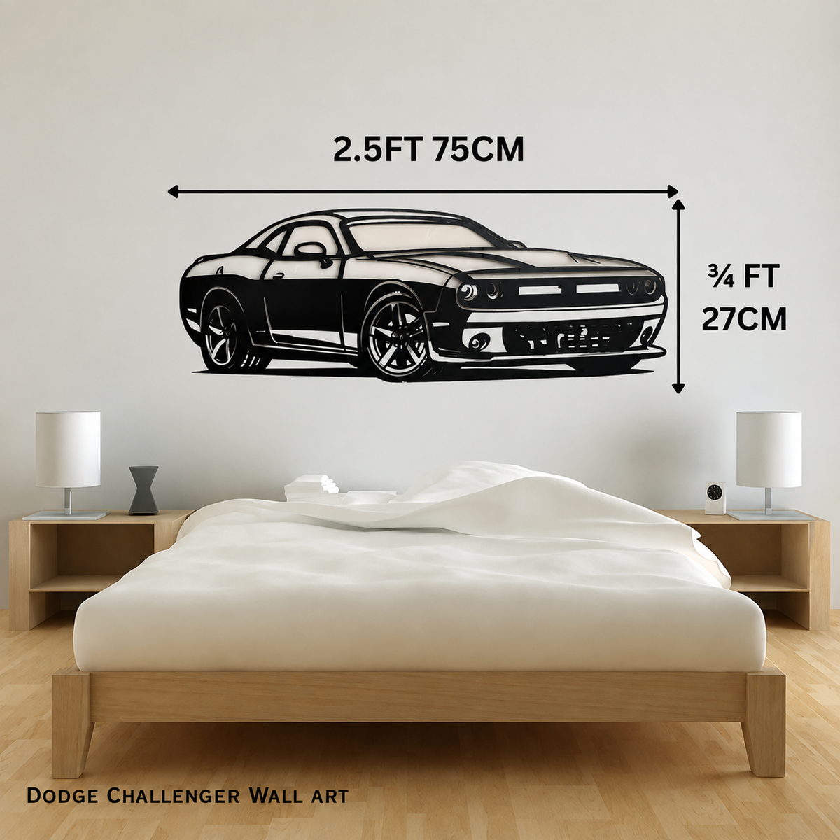 Challenger Metal Wall Art – 3FT