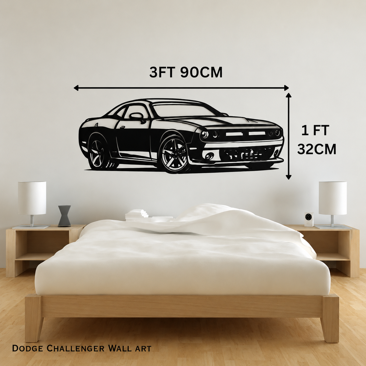 Challenger Metal Wall Art – 3FT