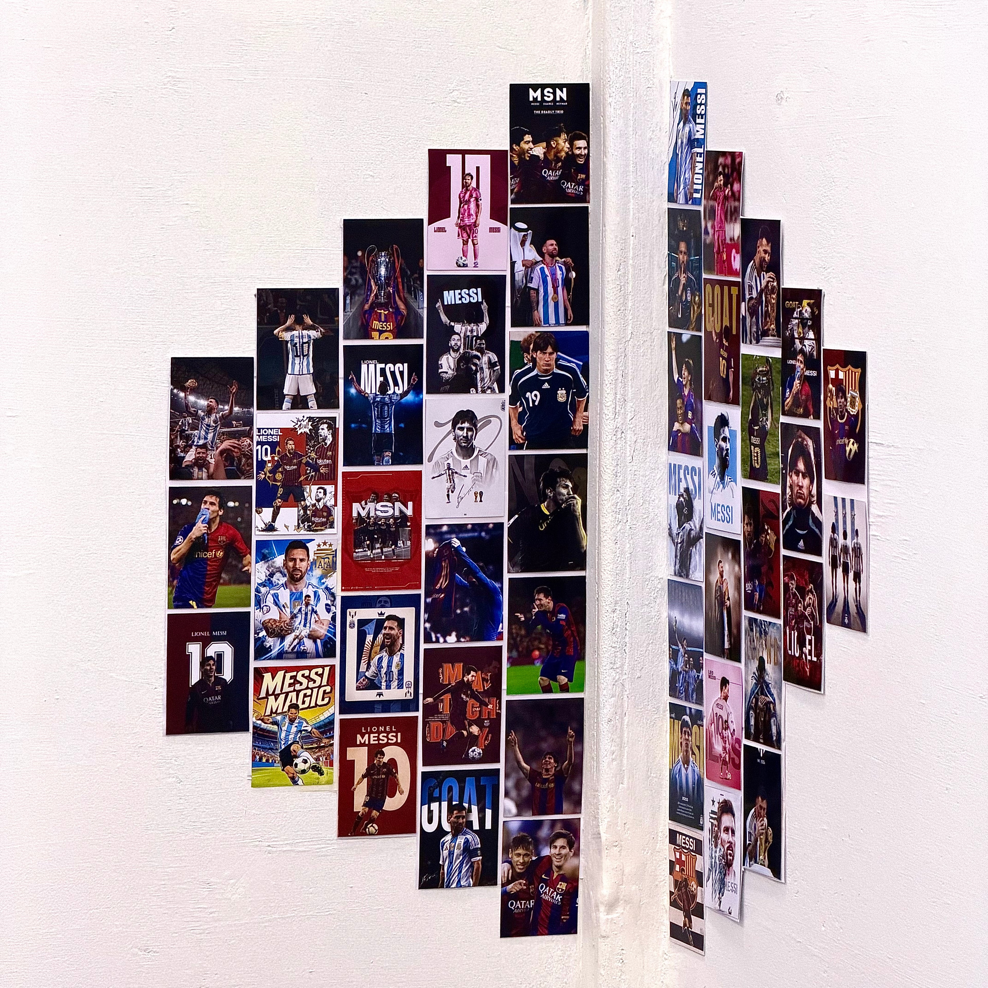 MESSI BUNDLE | SET OF 48 | POSTER BUNDLE