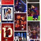MESSI BUNDLE | SET OF 48 | POSTER BUNDLE