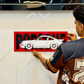 3D CAR POSTER PORSCHE