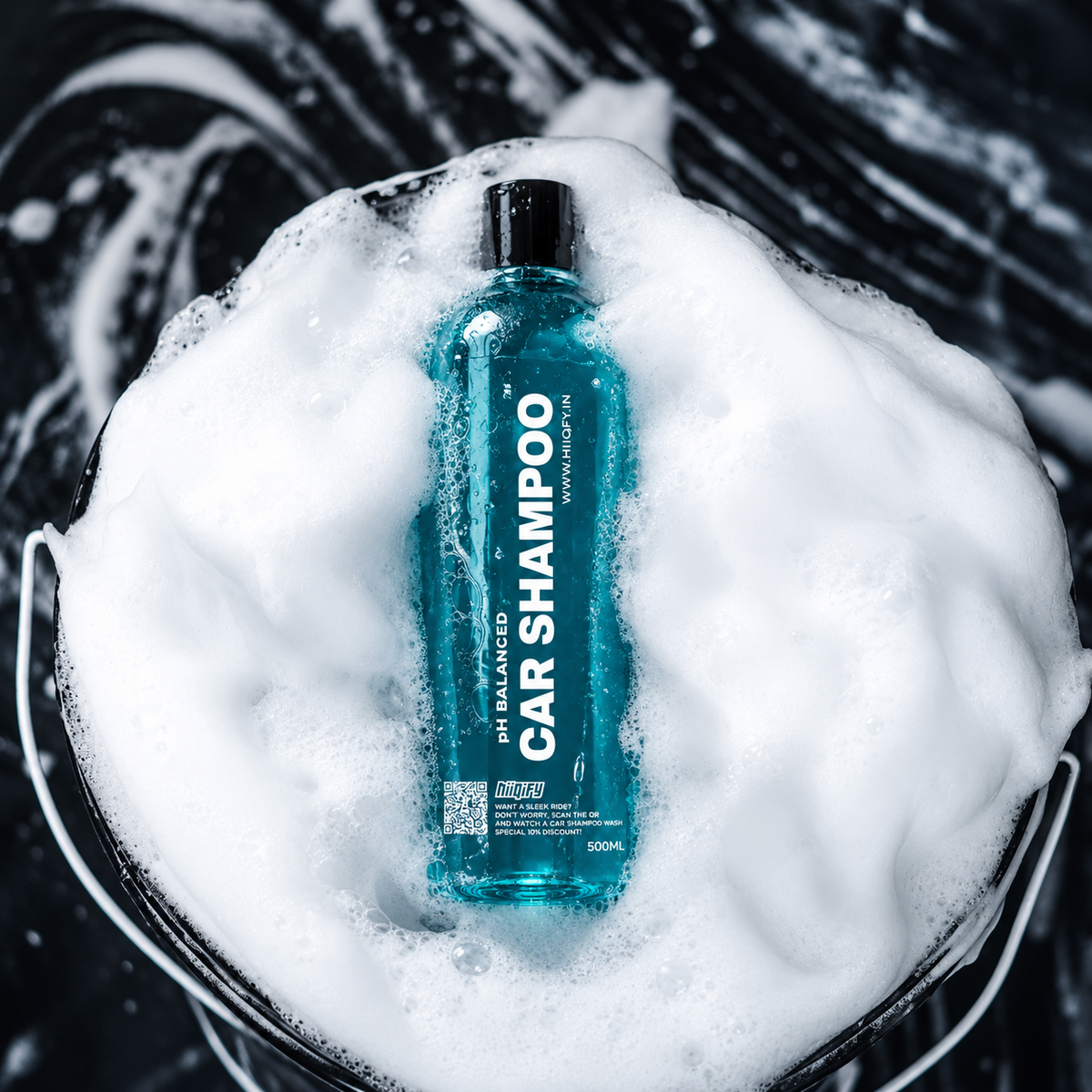 pH Balanced Car Shampoo – 200 ml | Premium Car Wash Shampoo for Deep Cleaning &amp; Shine