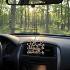 Premium Islamic Car Hanging Emblem - Travel Dua | BOADMARK
