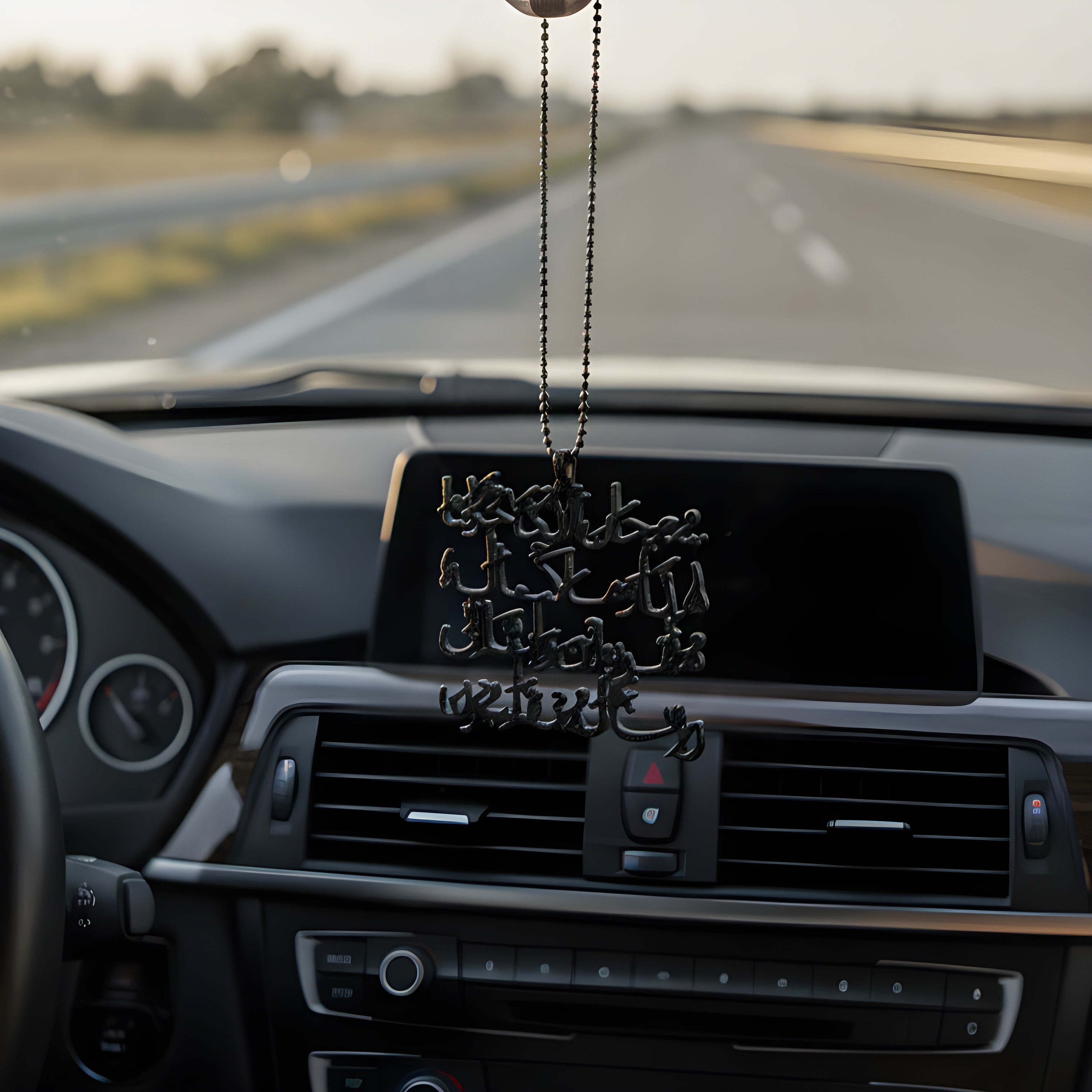 Premium Islamic Car Hanging Emblem - Travel Dua | BOADMARK