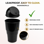 Car Dustbin – Waste Management Bin for Car Black